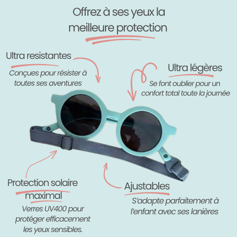 Lunettes de soleil haute protection Marcel (3-36 mois)